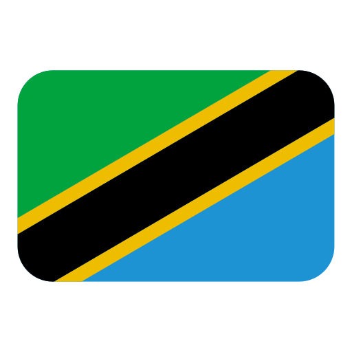 flag: Tanzania as rendered by Toss Face