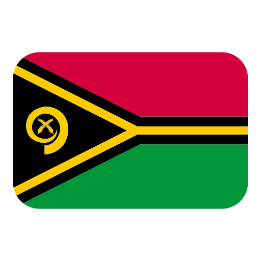flag: Vanuatu as rendered by Toss Face