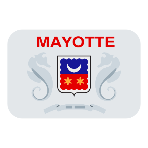 flag: Mayotte as rendered by Toss Face