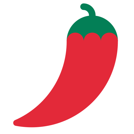 peperoncino as rendered by Toss Face