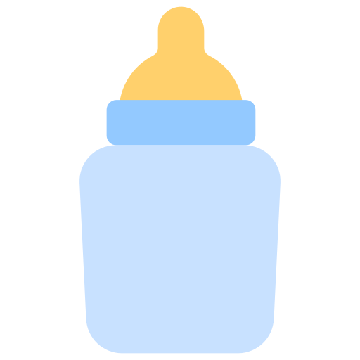 baby bottle as rendered by Toss Face