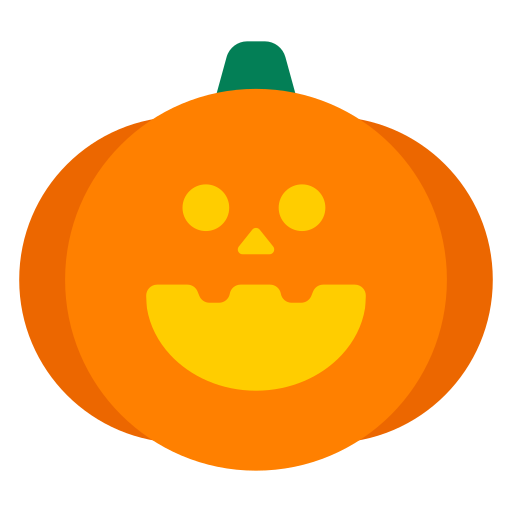 zucca di Halloween as rendered by Toss Face