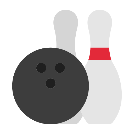 bowling as rendered by Toss Face