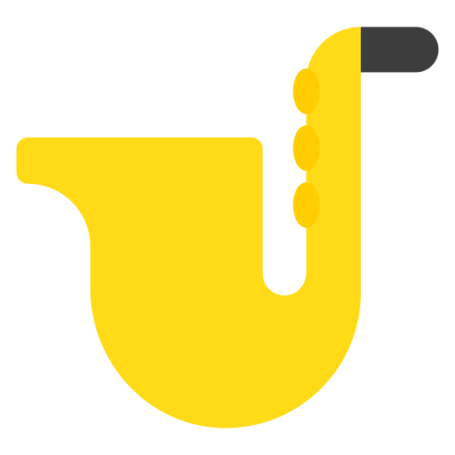 saxophone as rendered by Toss Face