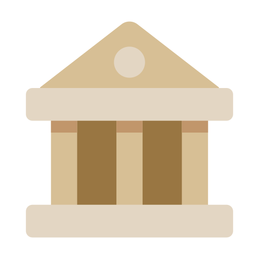 edificio clásico as rendered by Toss Face