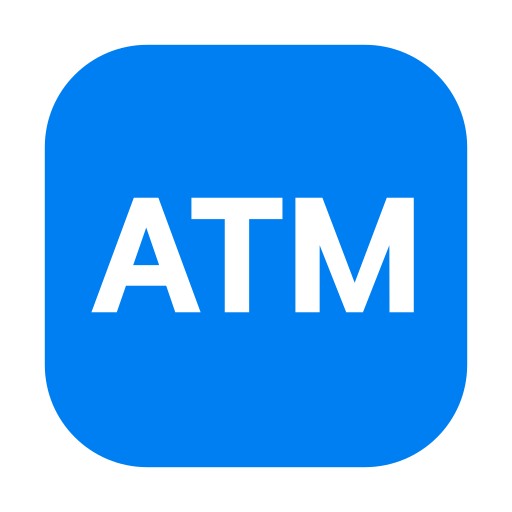 ATM sign as rendered by Toss Face