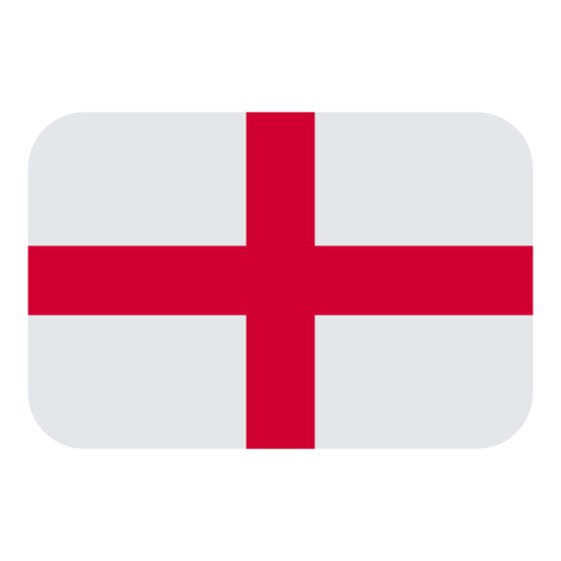 flag: England as rendered by Toss Face
