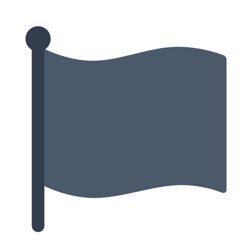 schwarze Flagge as rendered by Toss Face