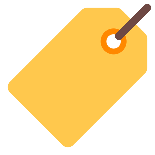 etiqueta as rendered by Toss Face