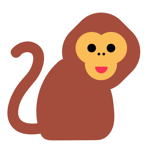 Monkey as drawn by Toss Face in 1.6