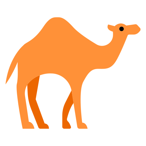 ラクダ as rendered by Toss Face
