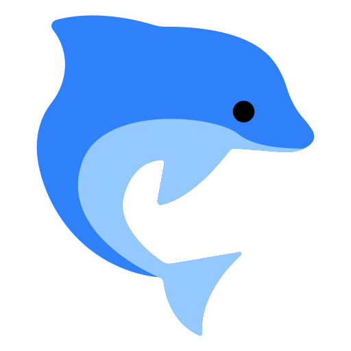 دولفين as rendered by Toss Face