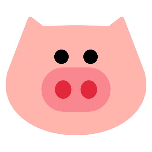 muso di maiale as rendered by Toss Face
