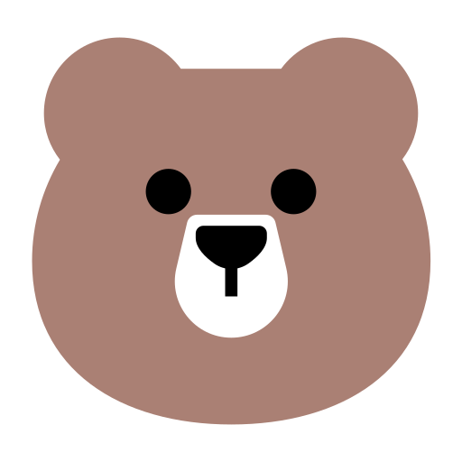 熊 as rendered by Toss Face