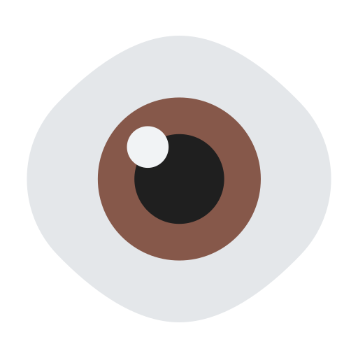 eye as rendered by Toss Face