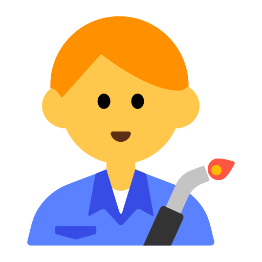 man factory worker as rendered by Toss Face