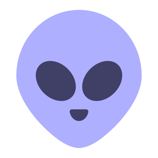 alienígena as rendered by Toss Face