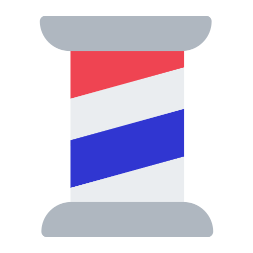 barber pole as rendered by Toss Face