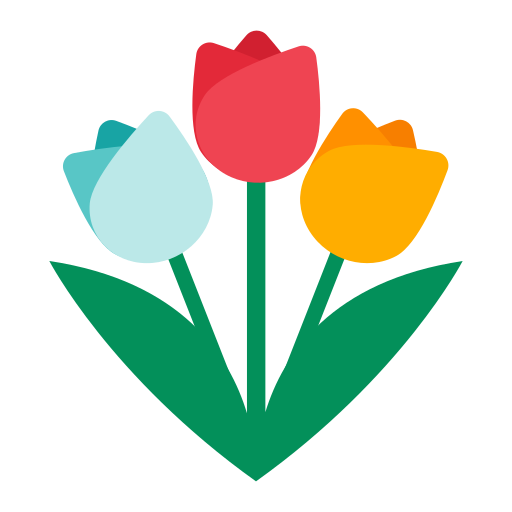 Blumenstrauß as rendered by Toss Face