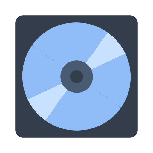 computer disk as rendered by Toss Face