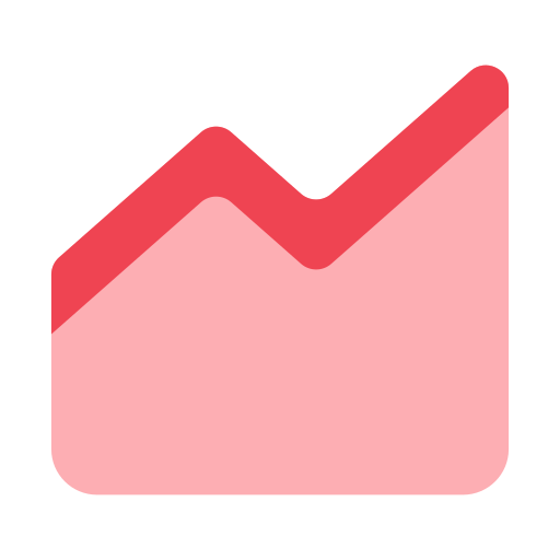 chart increasing as rendered by Toss Face