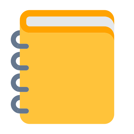 libro de contabilidad as rendered by Toss Face