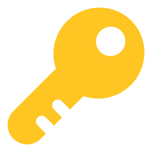 key as rendered by Toss Face