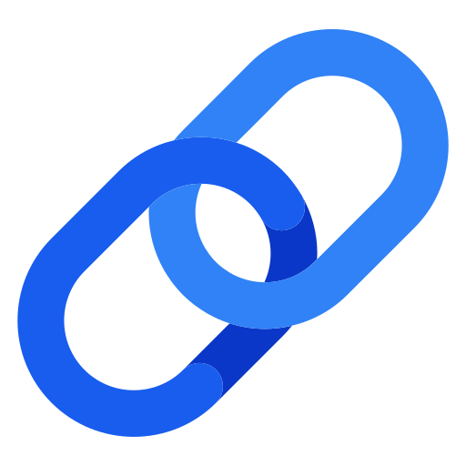 Linksymbol as rendered by Toss Face