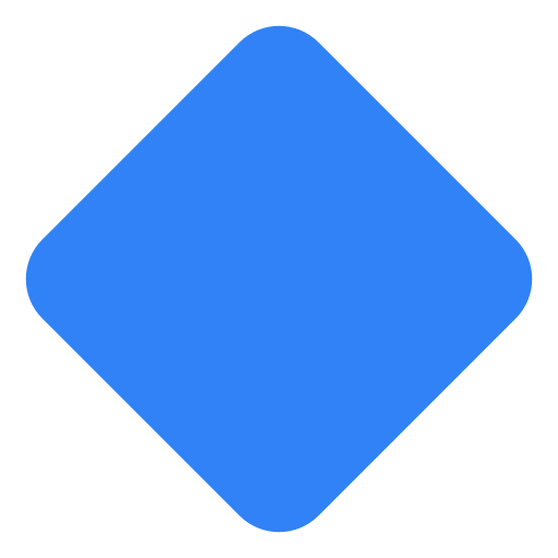 large blue diamond as rendered by Toss Face