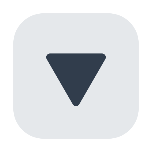 Downwards Button as drawn by Toss Face in 1.6