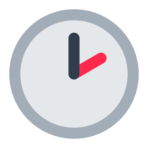 two o’clock as rendered by Toss Face
