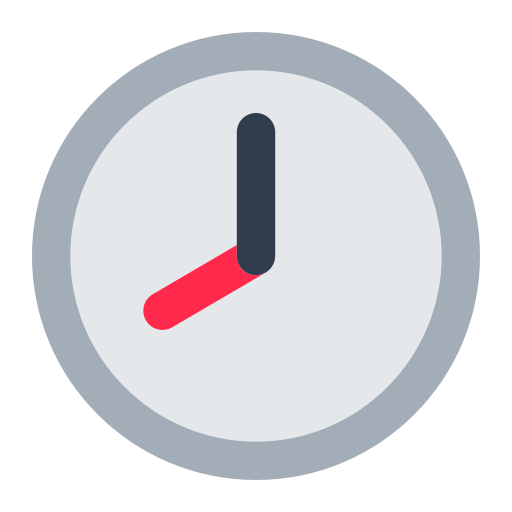 8:00 Uhr as rendered by Toss Face