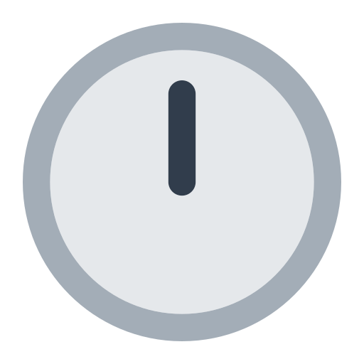 twelve o’clock as rendered by Toss Face