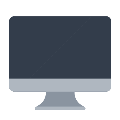 desktop computer as rendered by Toss Face