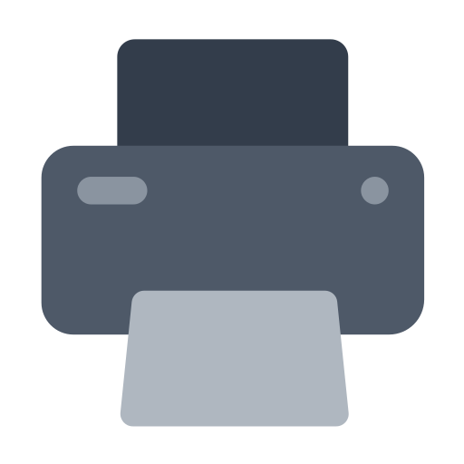printer as rendered by Toss Face