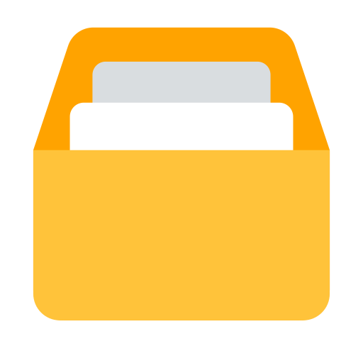 card file box as rendered by Toss Face