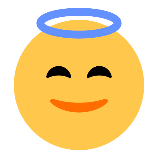 天使の輪がついた笑顔 as drawn by Toss Face in 1.6