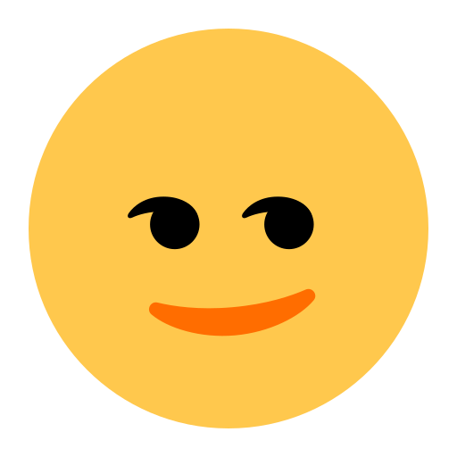 Smirking Face, the design in this release