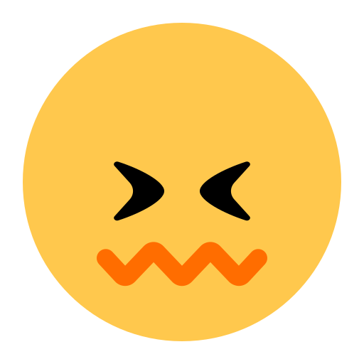 困惑 as rendered by Toss Face