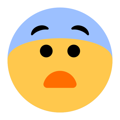 faccina impaurita as rendered by Toss Face