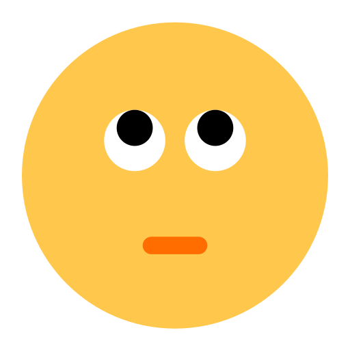 Face with Rolling Eyes, the design in this release