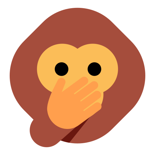 Speak-No-Evil Monkey as drawn by Toss Face in 1.6