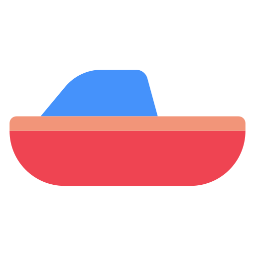speedboat as rendered by Toss Face