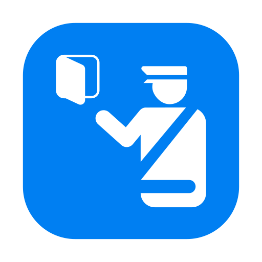 simbolo del controllo passaporti as rendered by Toss Face