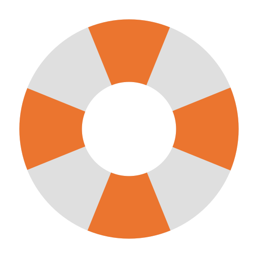 salvagente as rendered by Toss Face