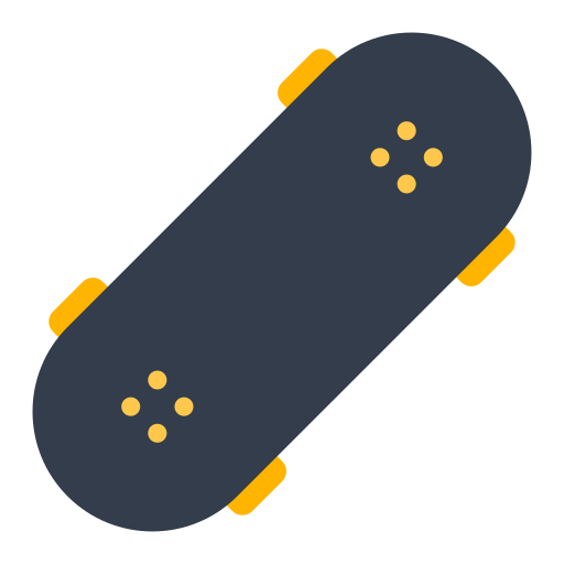 skateboard as rendered by Toss Face