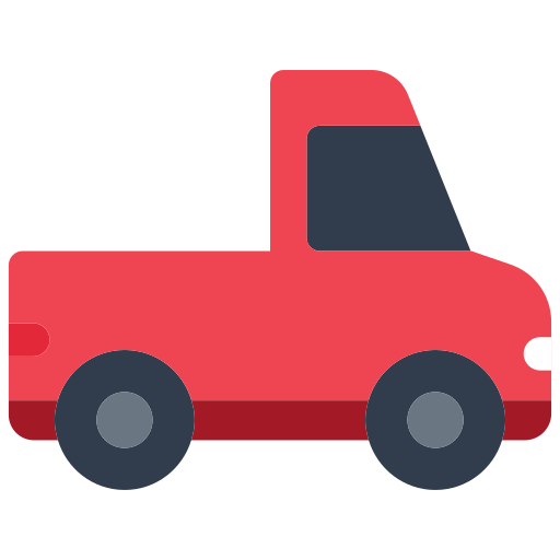 pickup truck as rendered by Toss Face