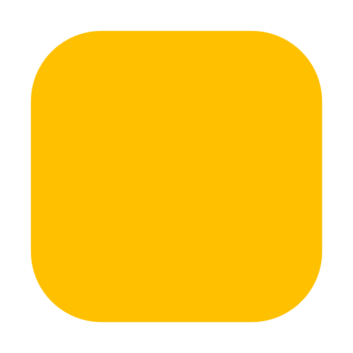 yellow square as rendered by Toss Face