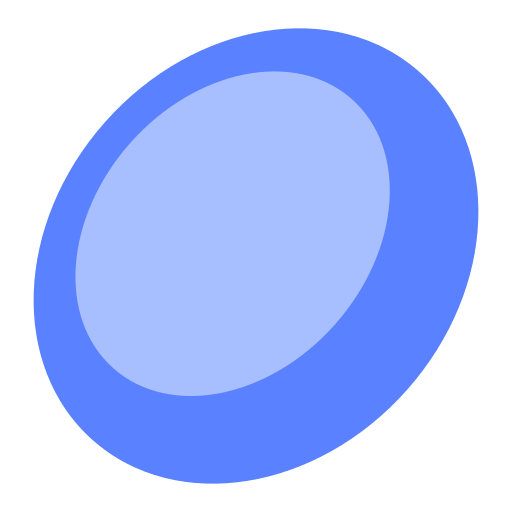 flying disc as rendered by Toss Face