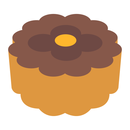 moon cake as rendered by Toss Face